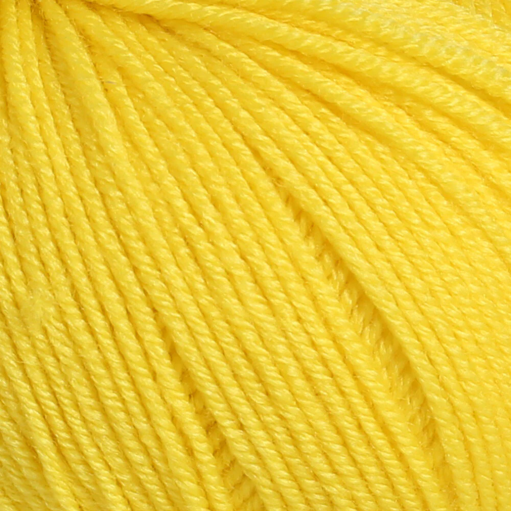Gazzal Wool 175 50 Gr Yarn, Yellow - 311 - Image 2