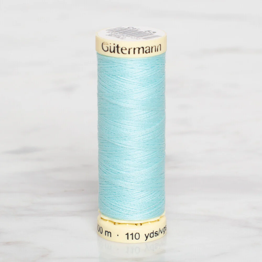 Gütermann Sewing Thread, 100m, Baby Blue - 53