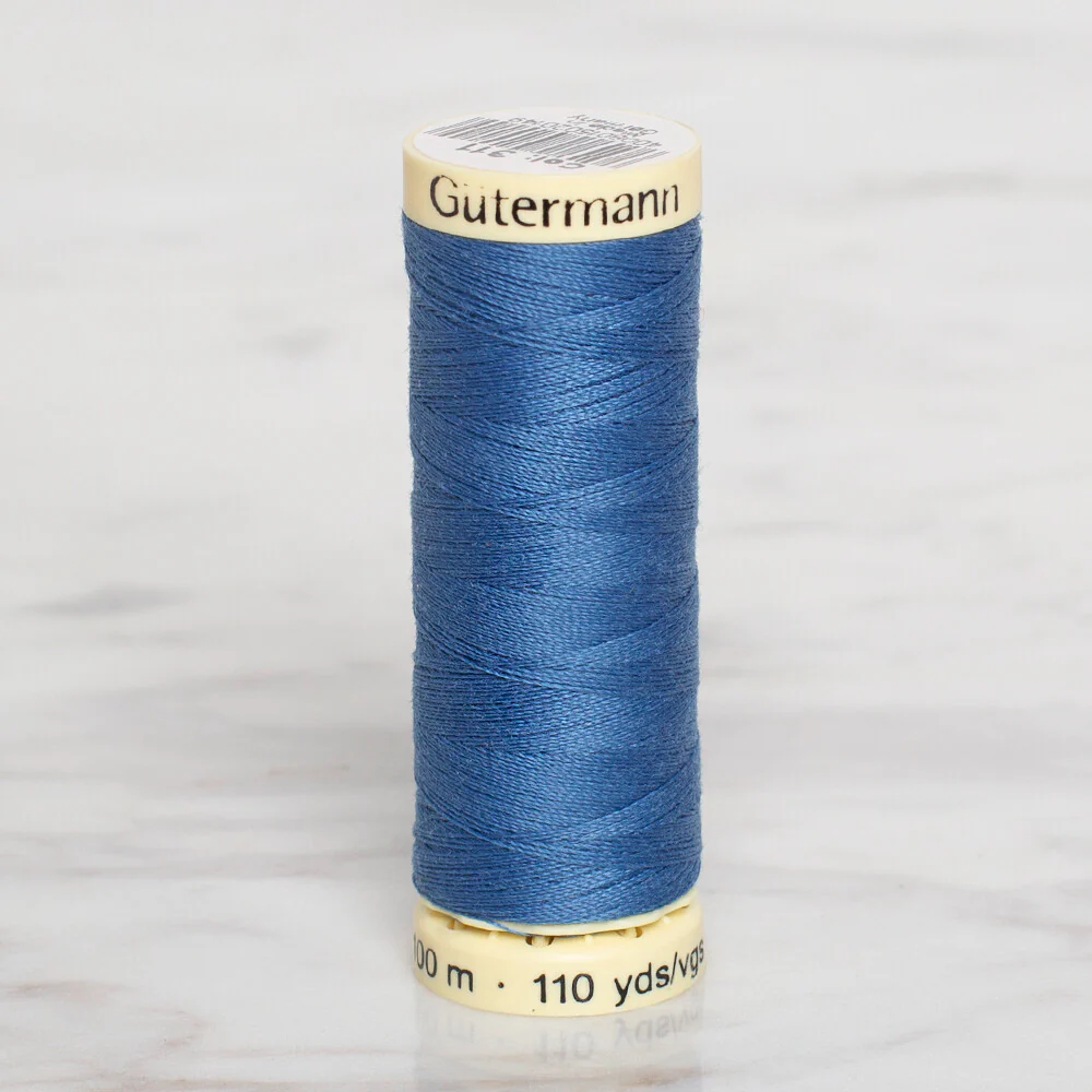Gütermann Sewing Thread, 100m, Blue  - 311