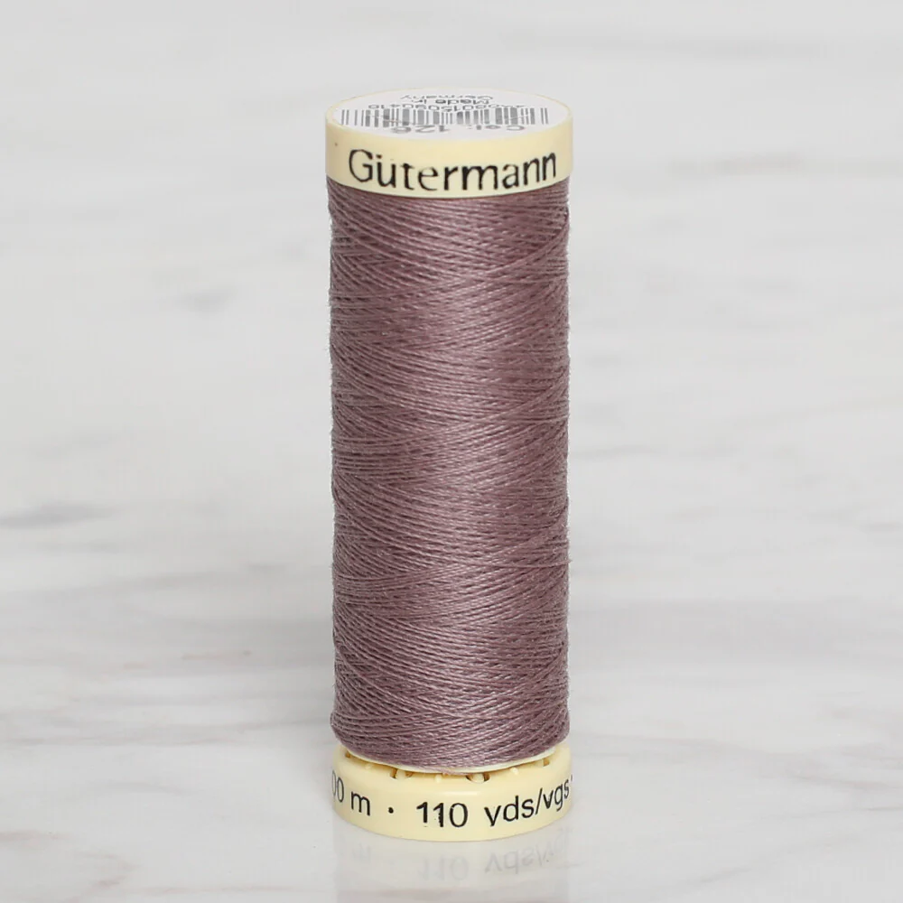 Gütermann Sewing Thread, 100m, Brown  - 126