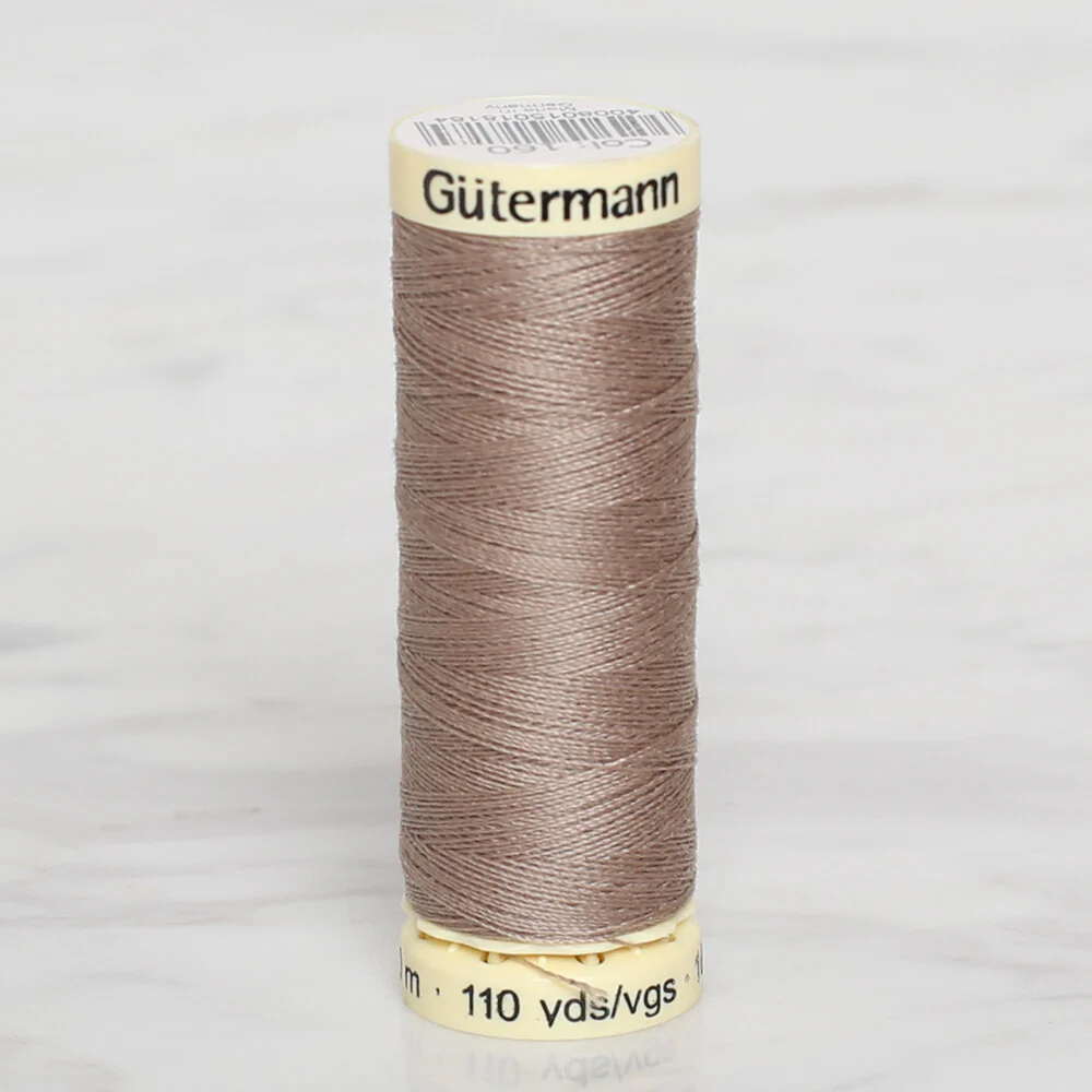 Gütermann Sewing Thread, 100m, Brown  - 160