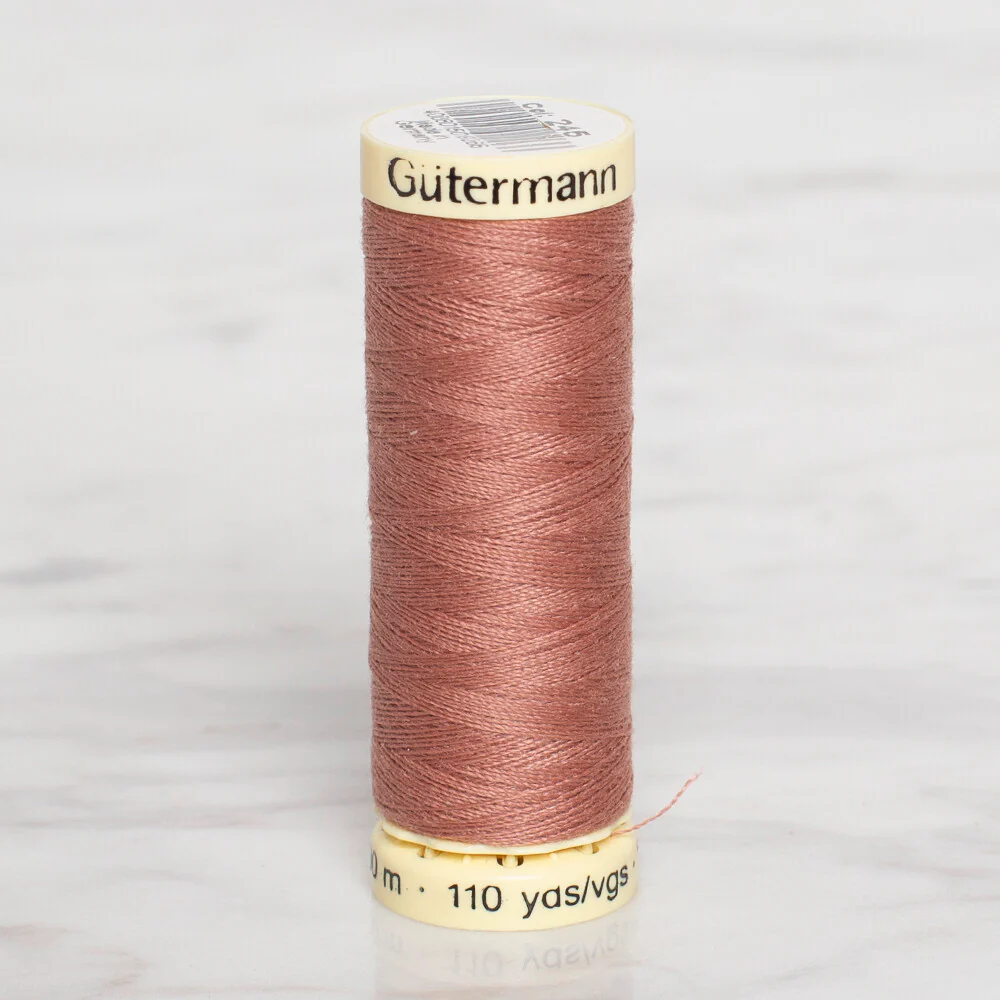 Gütermann Sewing Thread, 100m, Brown  - 245