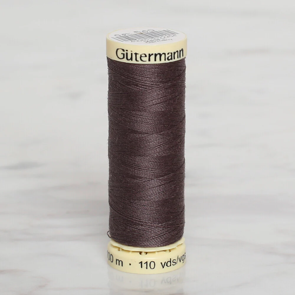 Gütermann Sewing Thread, 100m, Brown  - 540