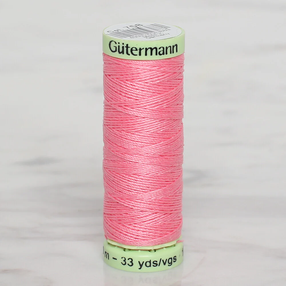 Gütermann Sewing Thread, 30 m, Candy Pink  - 758