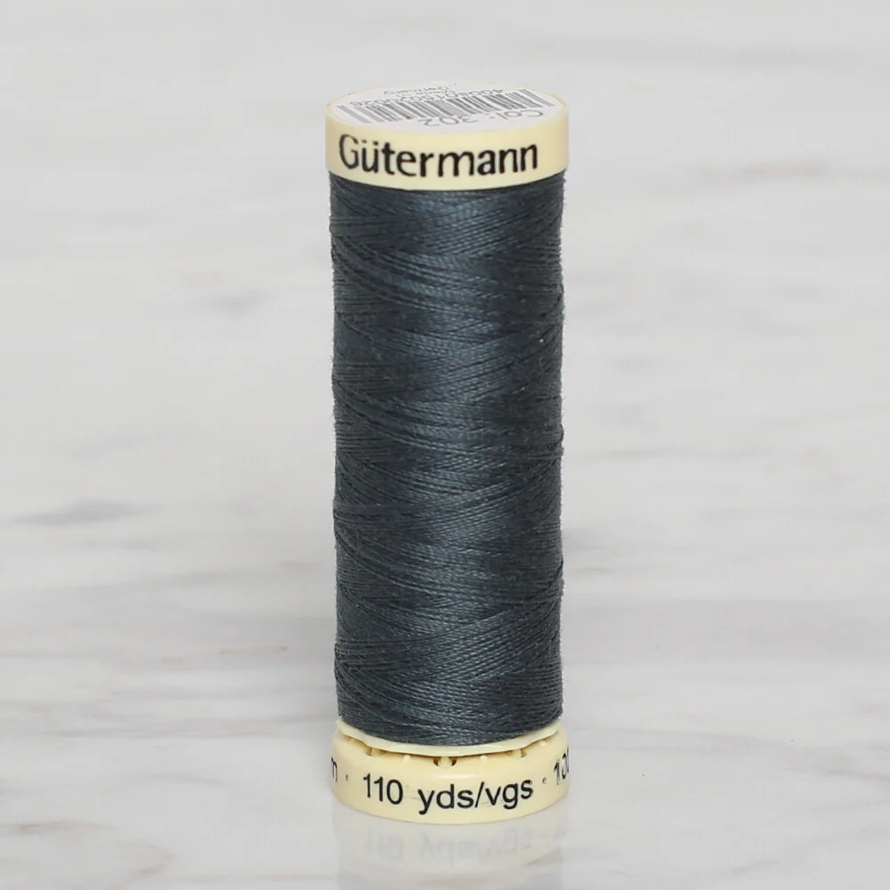 Gütermann Sewing Thread, 100m, Green  - 302