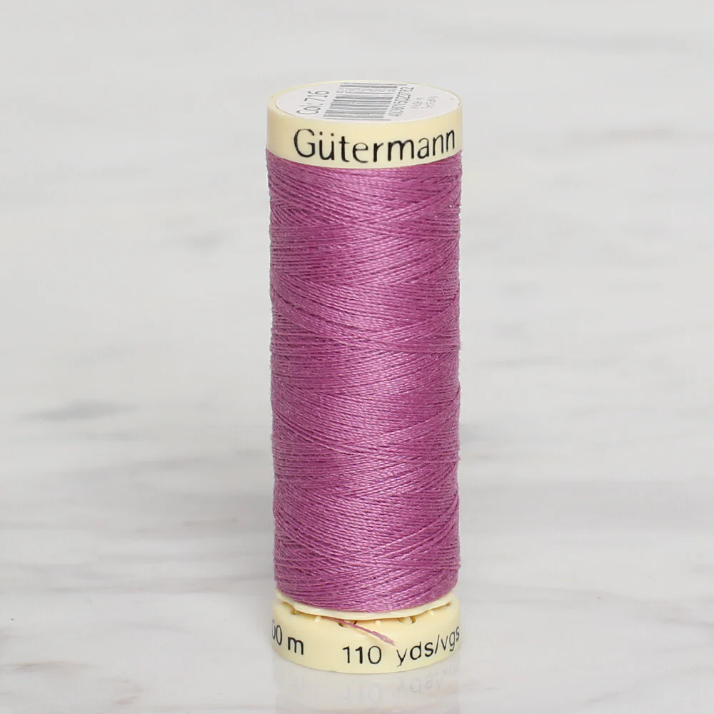 Gütermann Sewing Thread, 100m, Lilac  - 716