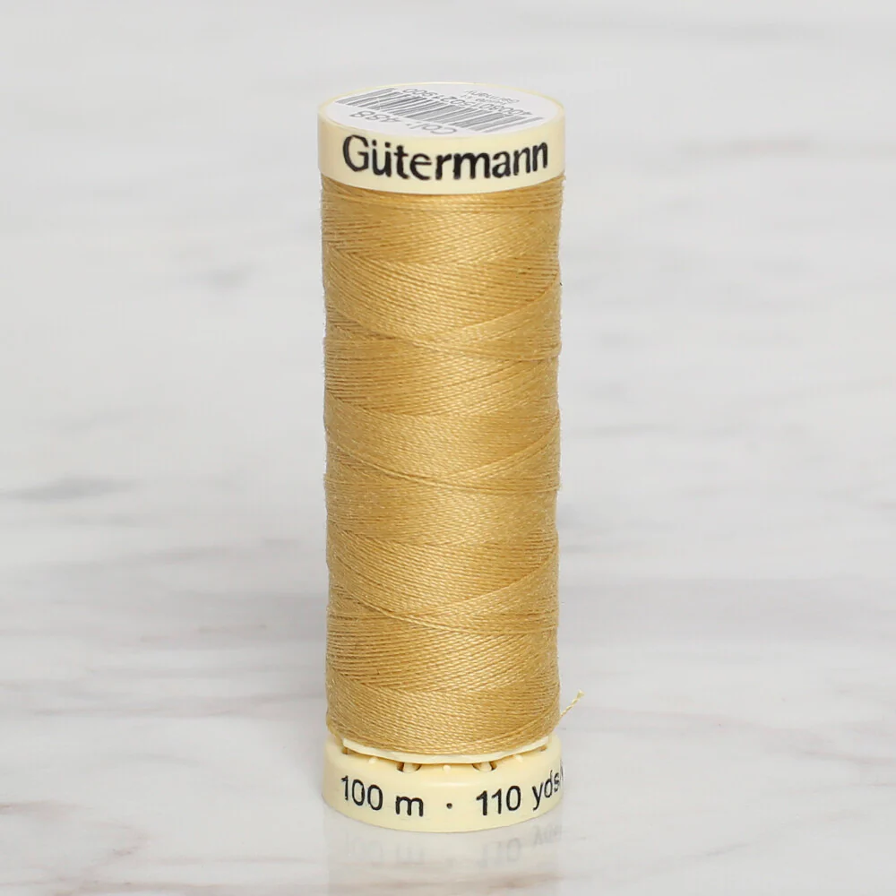 Gütermann Sewing Thread, 100m, Mustard - 488
