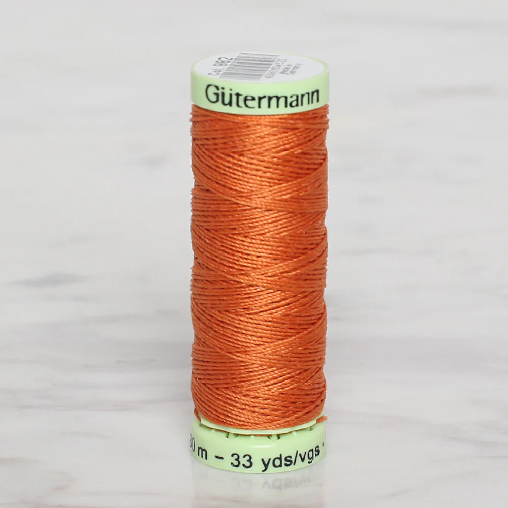 Gütermann Sewing Thread, 30 m, Orange - 982