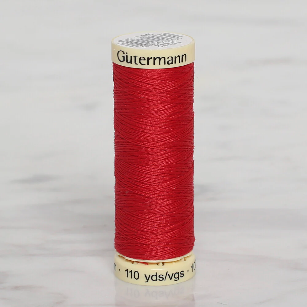 Gütermann Sewing Thread, 100m, Red  - 365