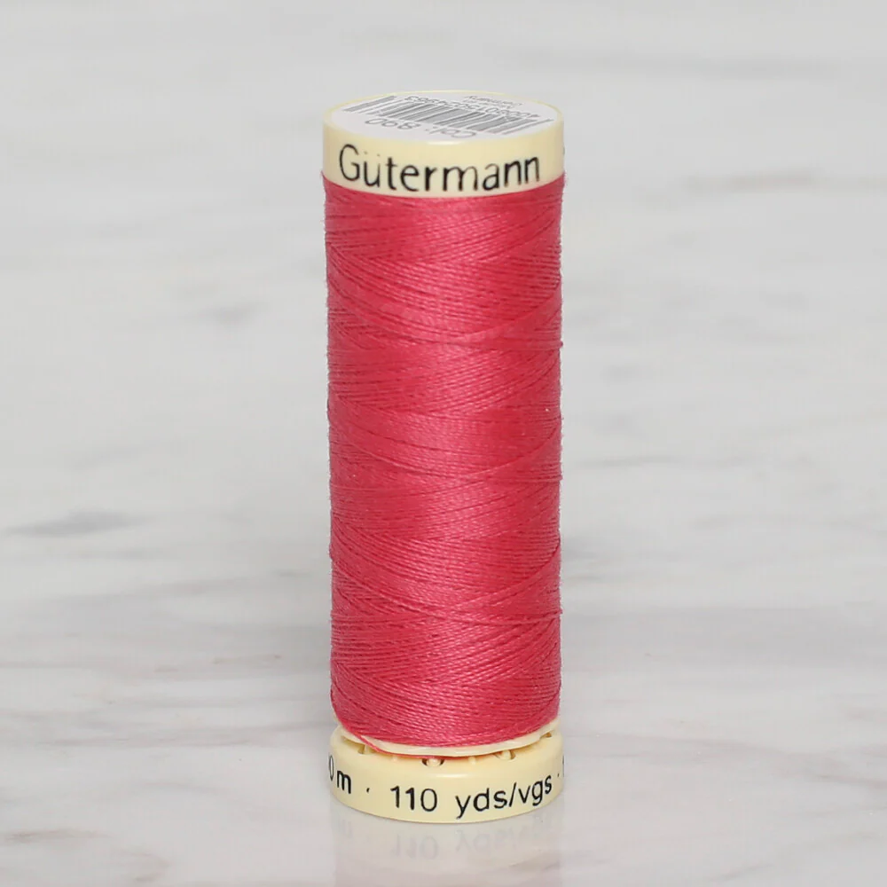 Gütermann Sewing Thread, 100m, Vermilion   - 890
