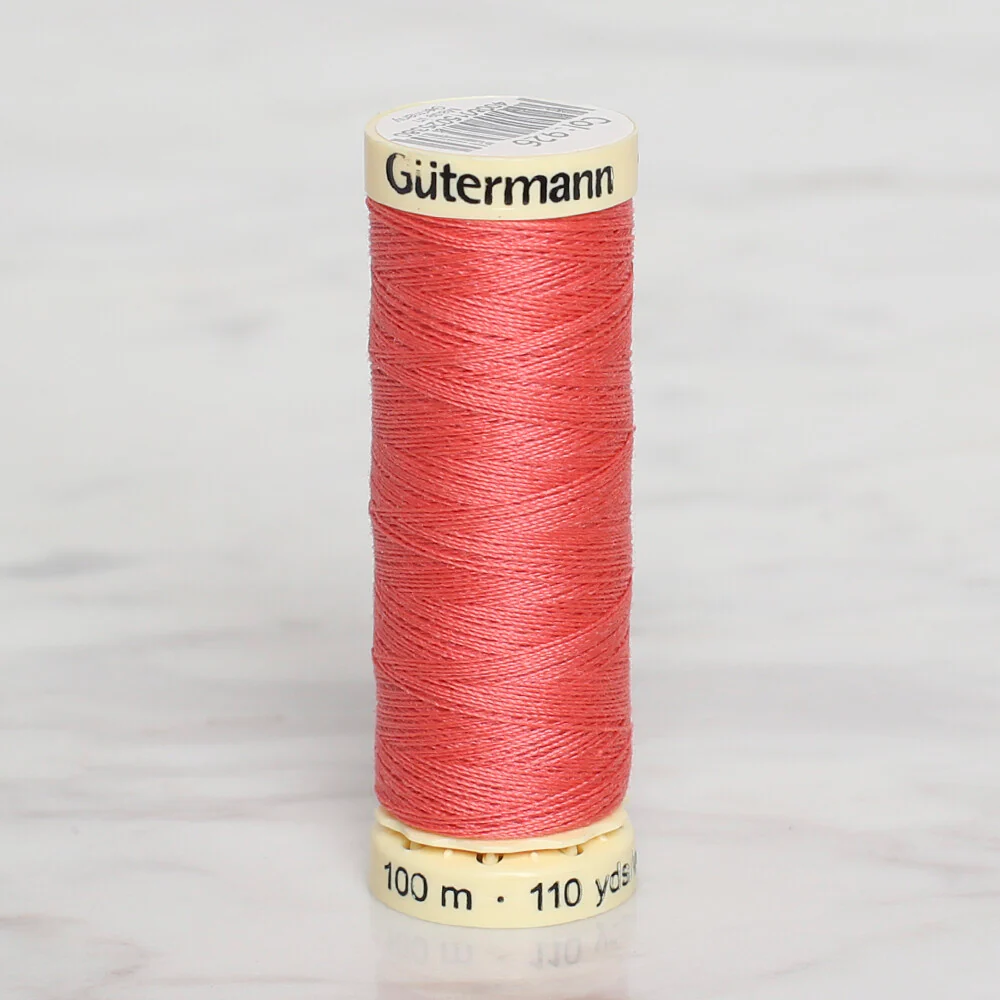 Gütermann Sewing Thread, 100m, Vermilion  - 926