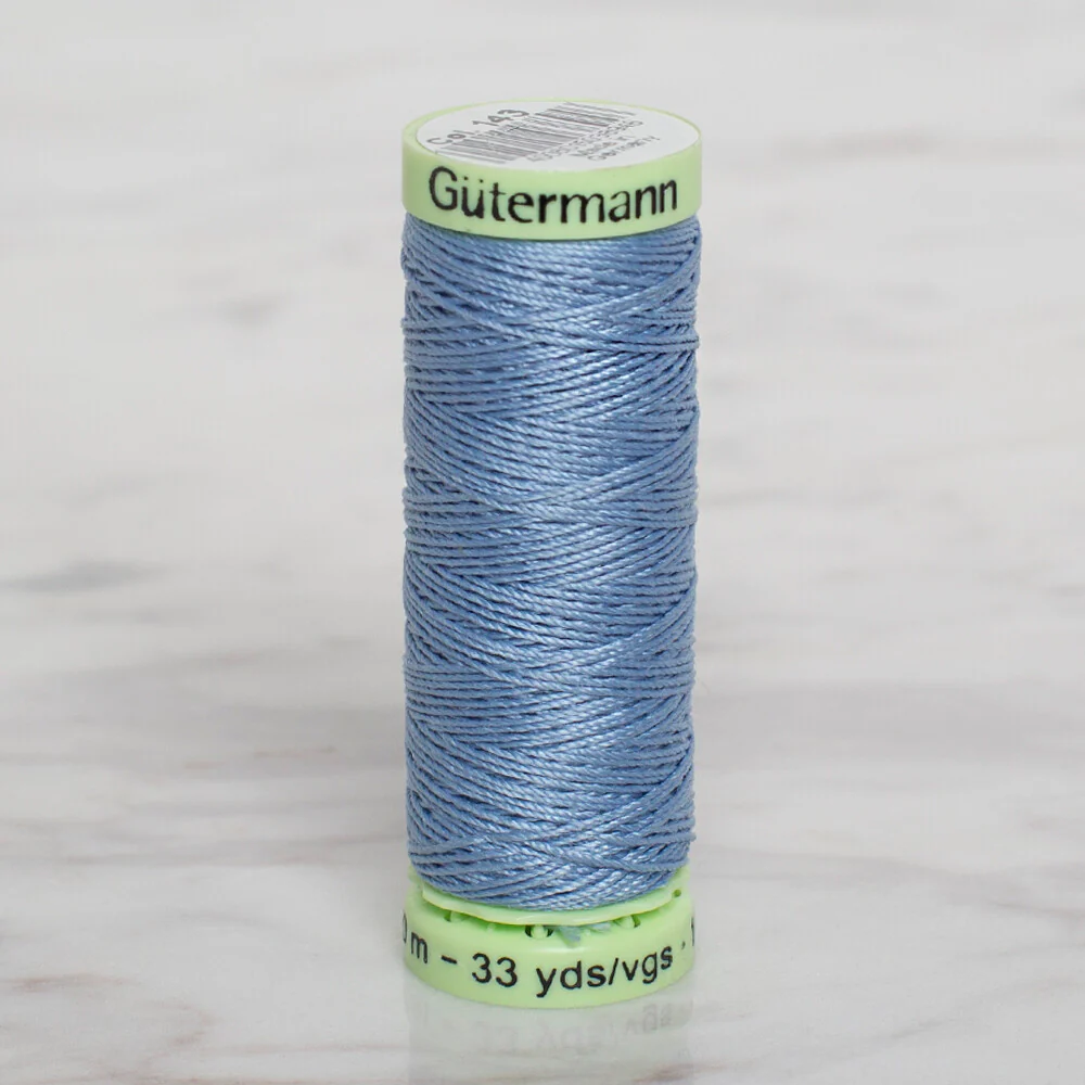 Gütermann Sewing Thread, 30m, Light Blue - 143