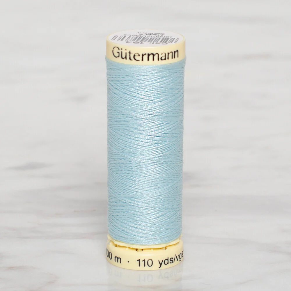 Gütermann Sewing Thread, 100m, Light Blue - 194