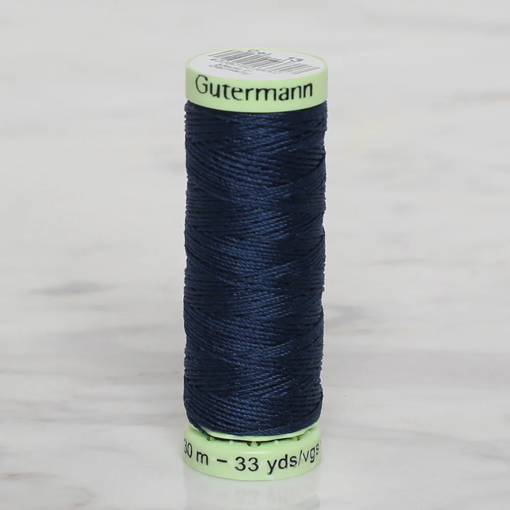 Gütermann Sewing Thread, 30m, Light Navy Blue - 13