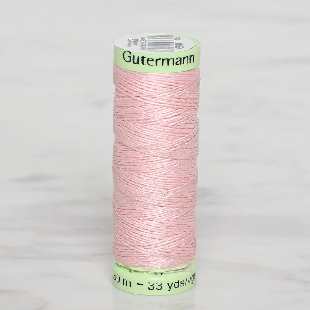 Gütermann Sewing Thread, 30m, Light Pink - 659