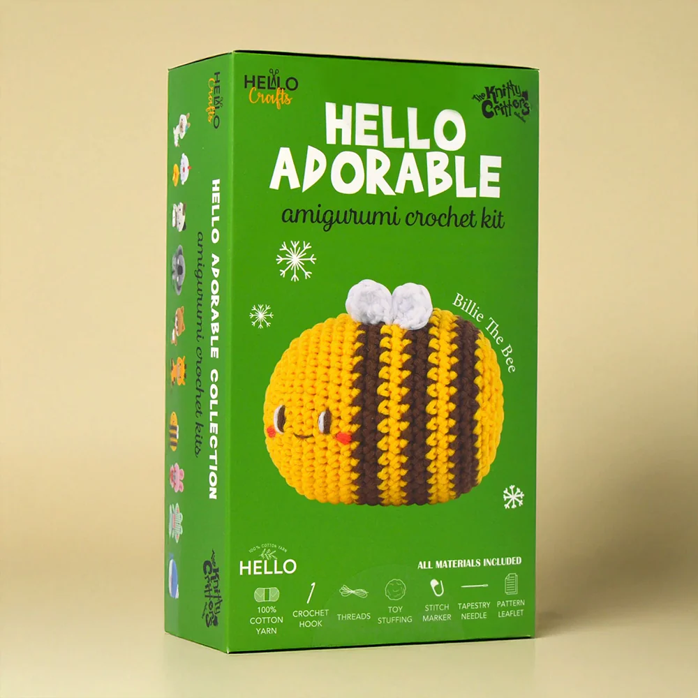Hello Adorable Amigurumi Kit - Billie The Bee - KC978 - Image 5