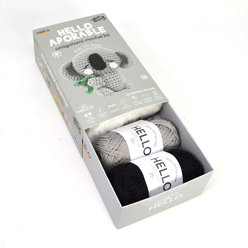 Hello Adorable Amigurumi Kit - Kelly The Koala - KC975 - Image 2