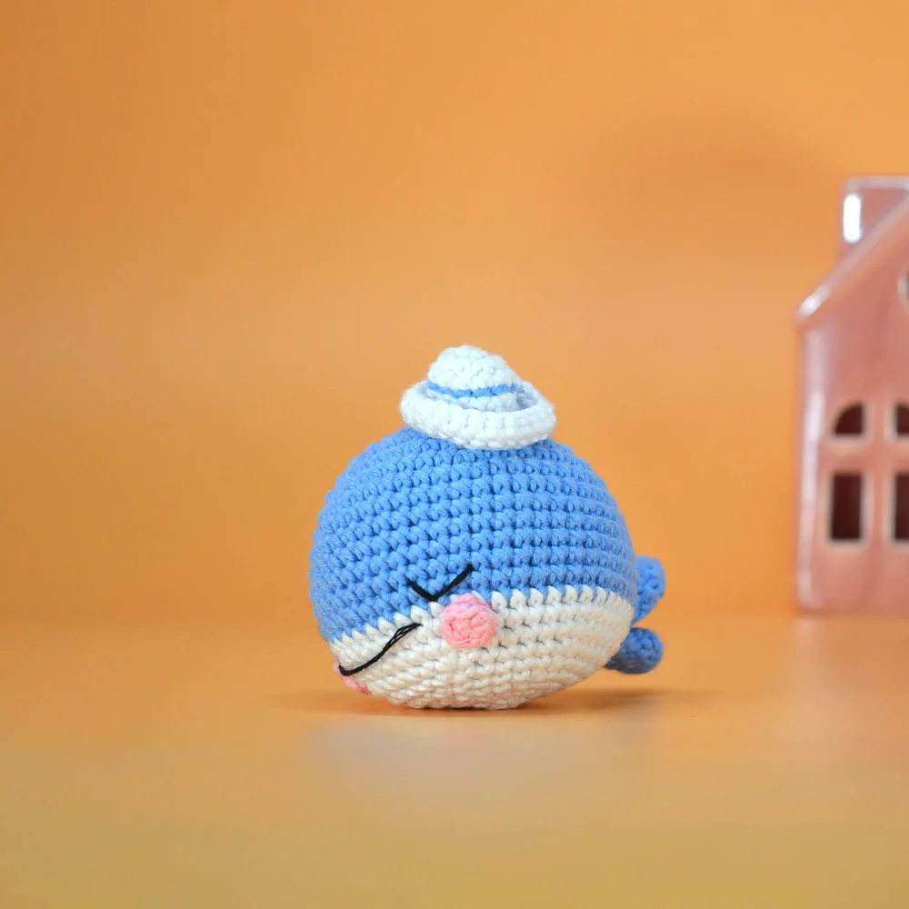Hello Adorable Amigurumi Kit - Wesley The Whale - KC981 - Image 4