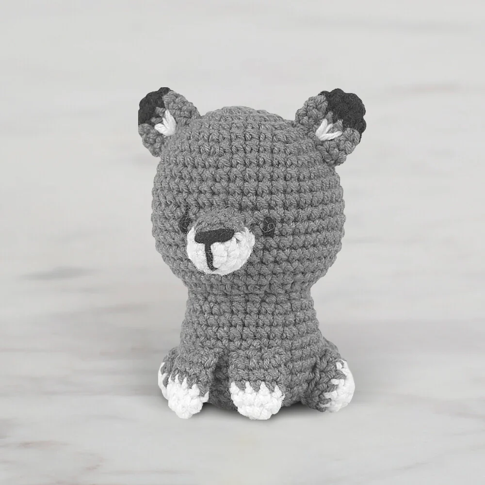 Hello Crafts Crochet Mini Amigurumi Kit - Howler - HC103 - Image 2