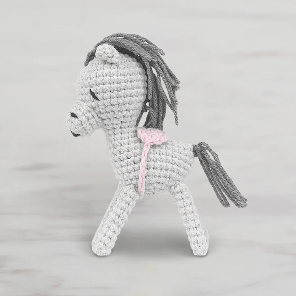 Hello Crafts Crochet Mini Amigurumi Kit - Prancy - HC126 - Image 2