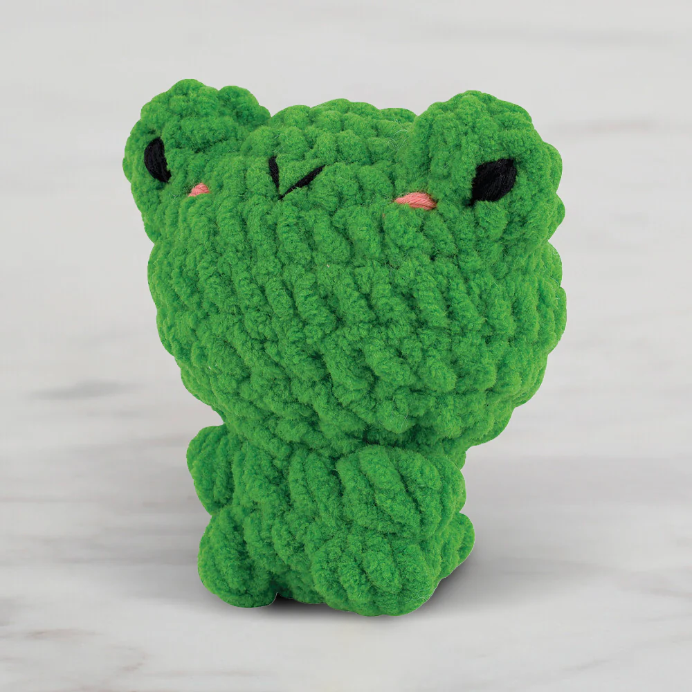 Hello Crafts Yarnımals Amigurumi Kit - Floyd The Frog - YN001 - Image 2