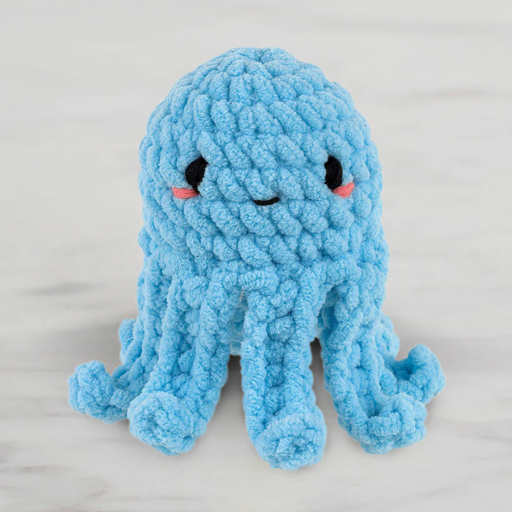 Hello Crafts Yarnimals Amigurumi Kit - Ozzy The Octopus - YN002 - Image 2
