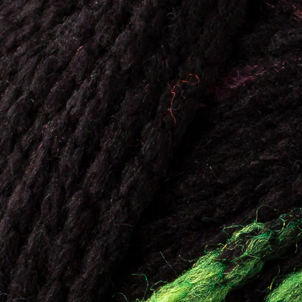 Himalaya Air Wool Drops Speckled Yarn, Black - 20409 - Image 2