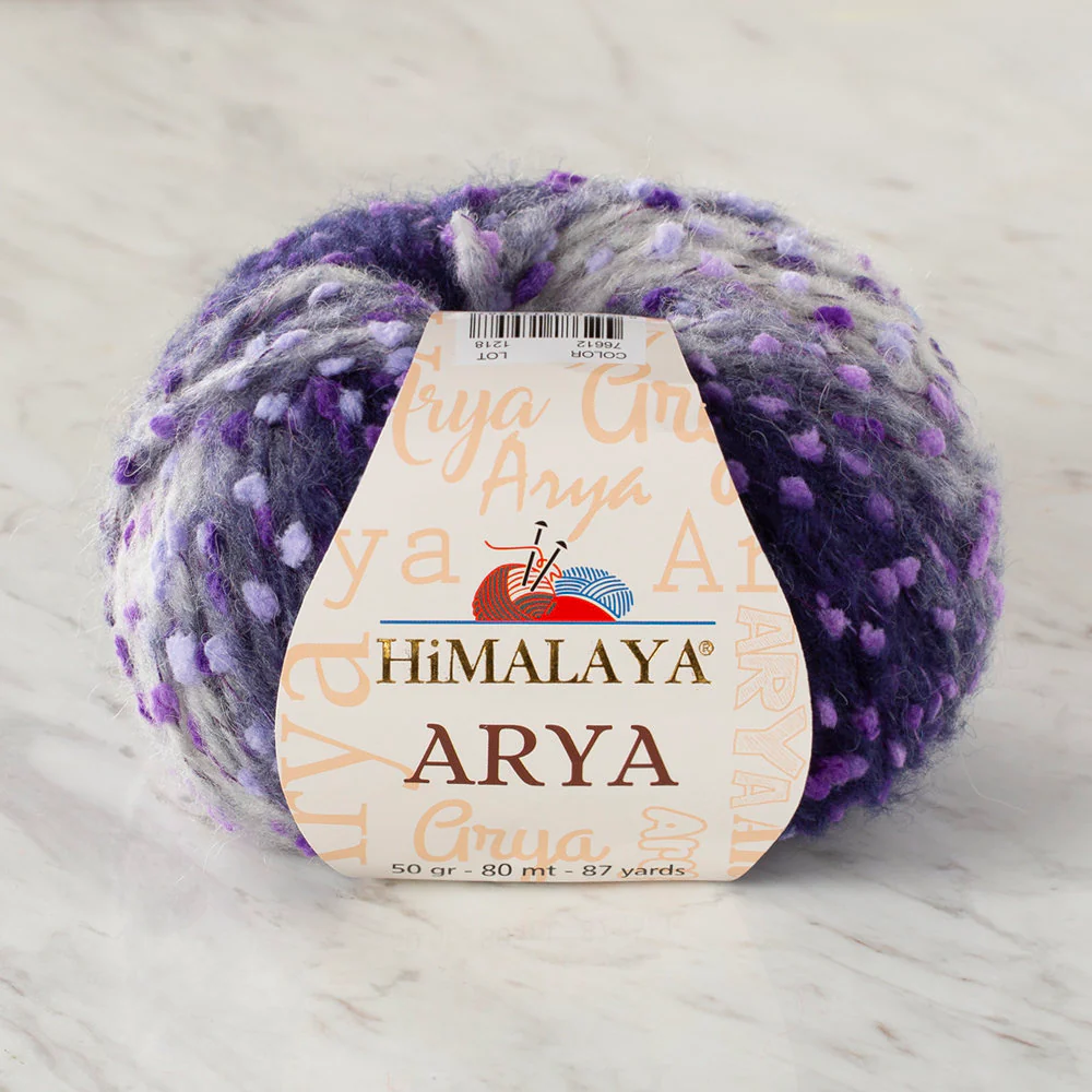 Himalaya Arya Yarn, Purple - 76612
