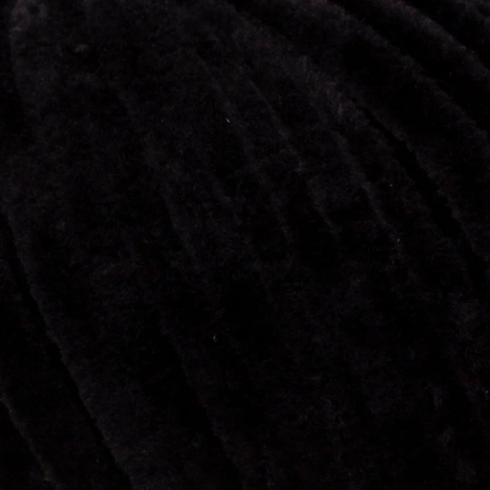 Himalaya Dolphin Baby Chenille Yarn, Black - 80311 - Image 2