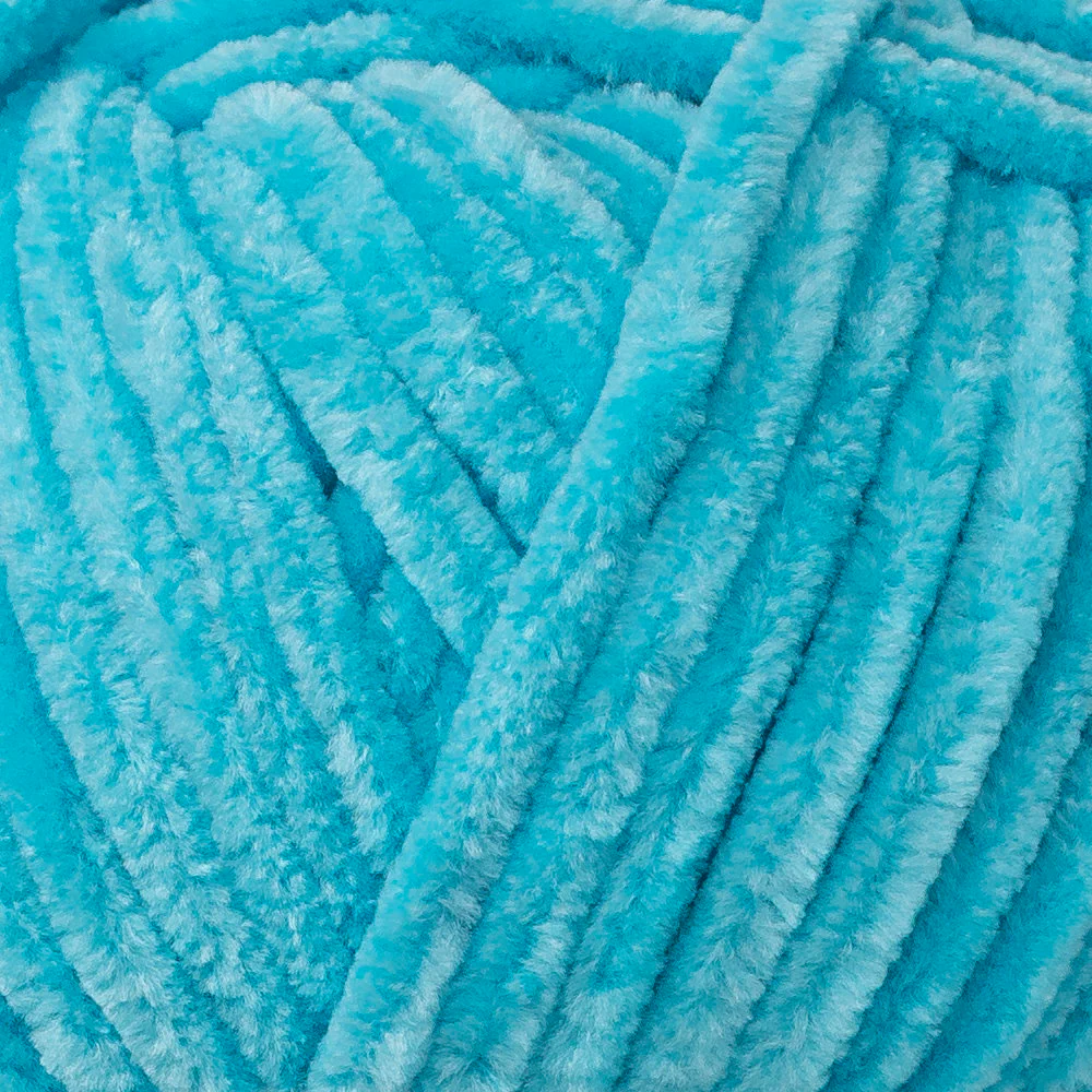 Himalaya Dolphin Baby Chenille Yarn, Turquoise - 80315 - Image 2