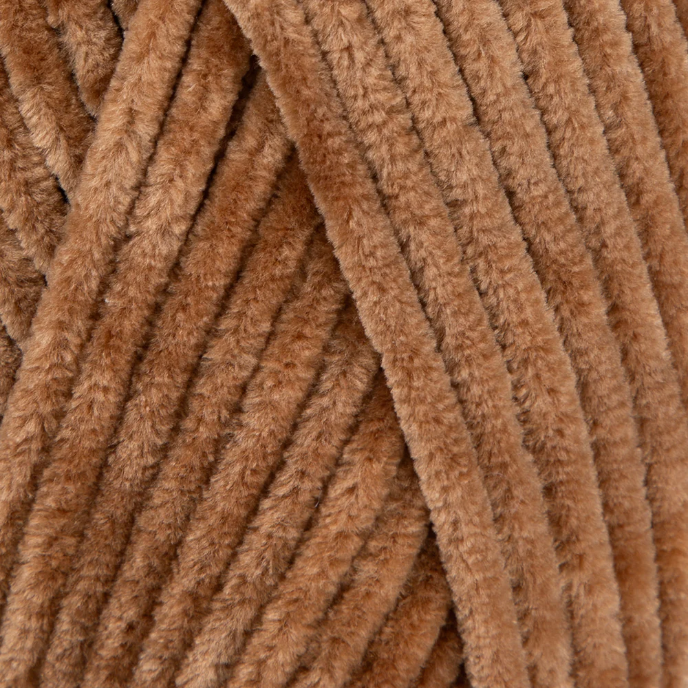 Himalaya Dolphin Baby Chenille Yarn , Brown - 80374 - Image 2
