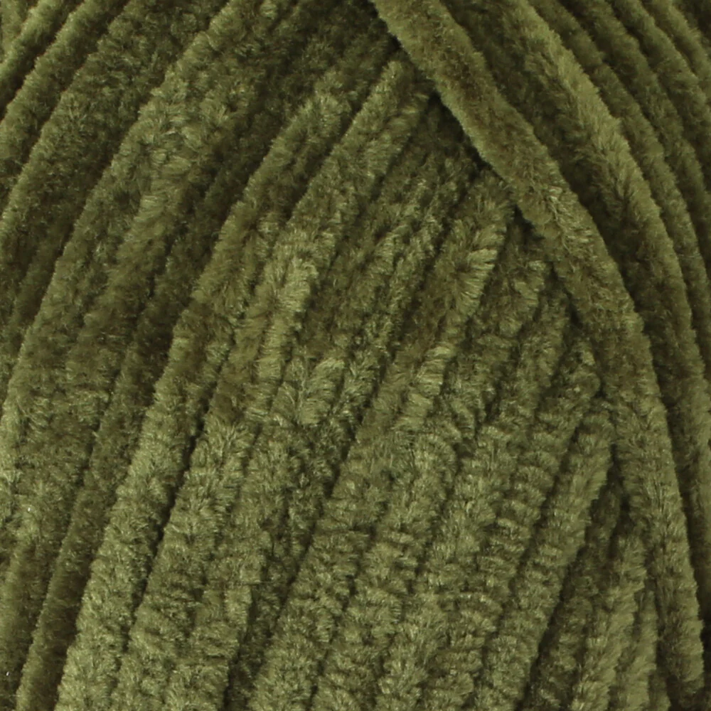Himalaya Dolphin Baby Chenille Yarn, Green - 80361 - Image 2