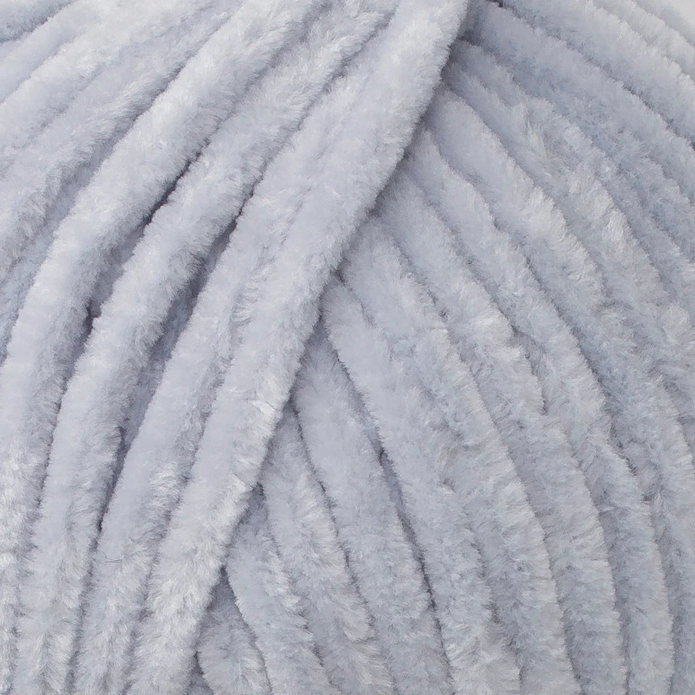 Himalaya Dolphin Baby Chenille Yarn, Grey - 80325 - Image 2