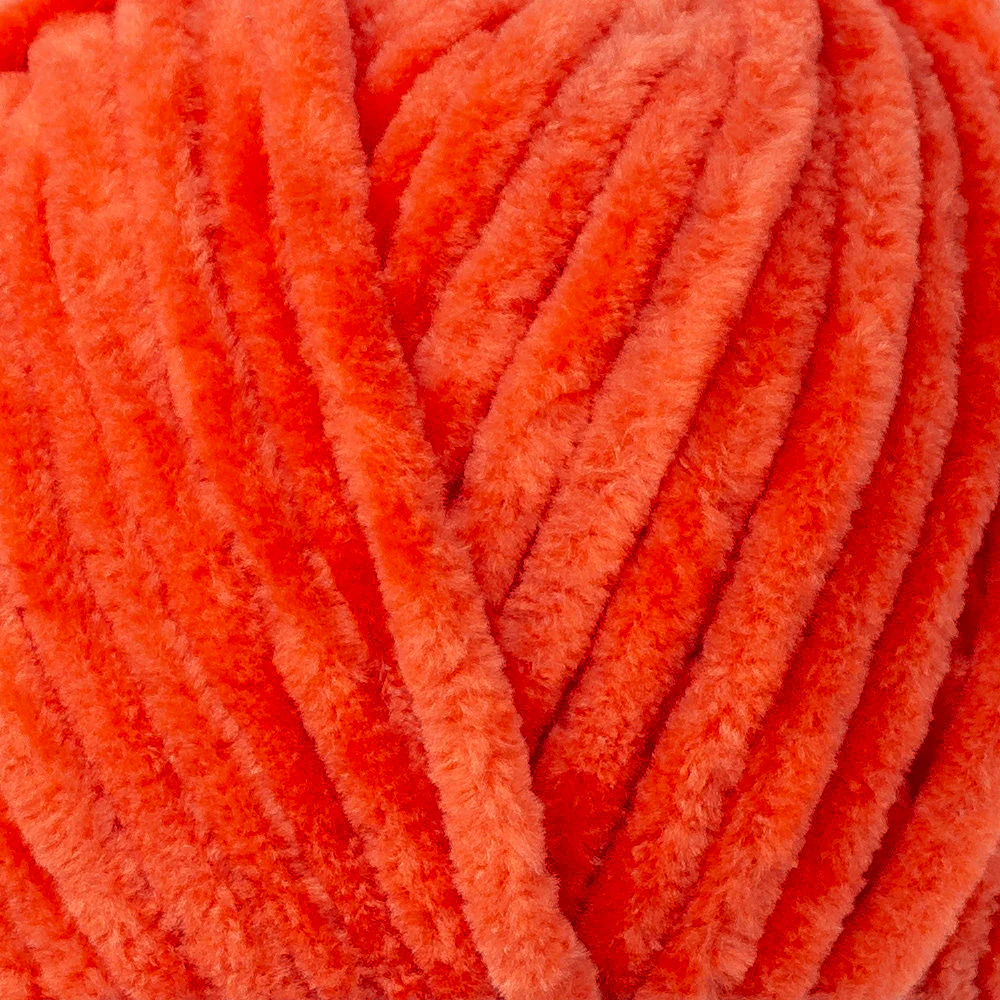 Himalaya Dolphin Baby Chenille Yarn, Orange - 80312 - Image 2