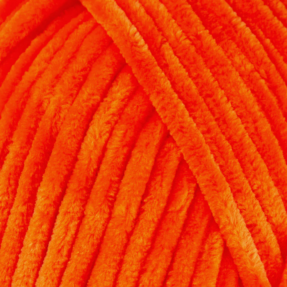 Himalaya Dolphin Baby Chenille Yarn , Orange - 80372 - Image 2