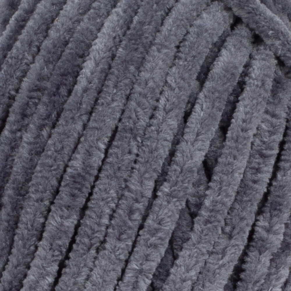 Himalaya Dolphin Baby Chenille Yarn, Grey - 80367 - Image 2