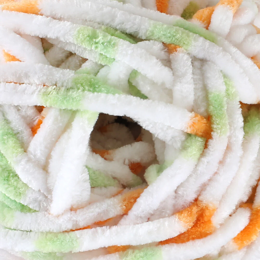 Himalaya Dolphin Baby Colors Chenille Yarn, Variegated - 80401 - Image 3