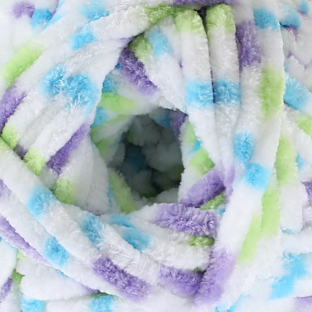 Himalaya Dolphin Baby Colors Chenille Yarn, Variegated - 80422 - Image 3