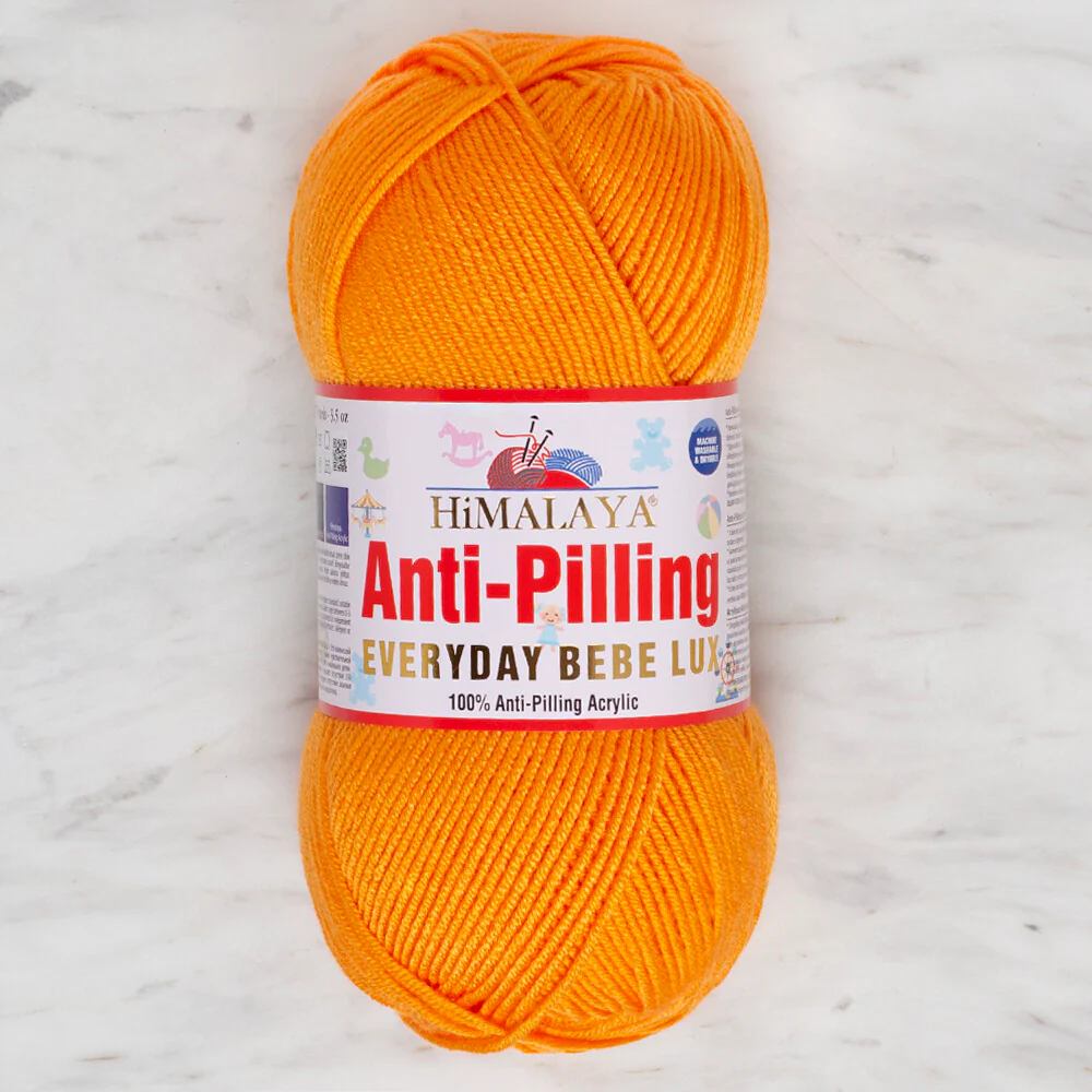 Himalaya Everyday Bebe Lux Yarn, Orange - 70456