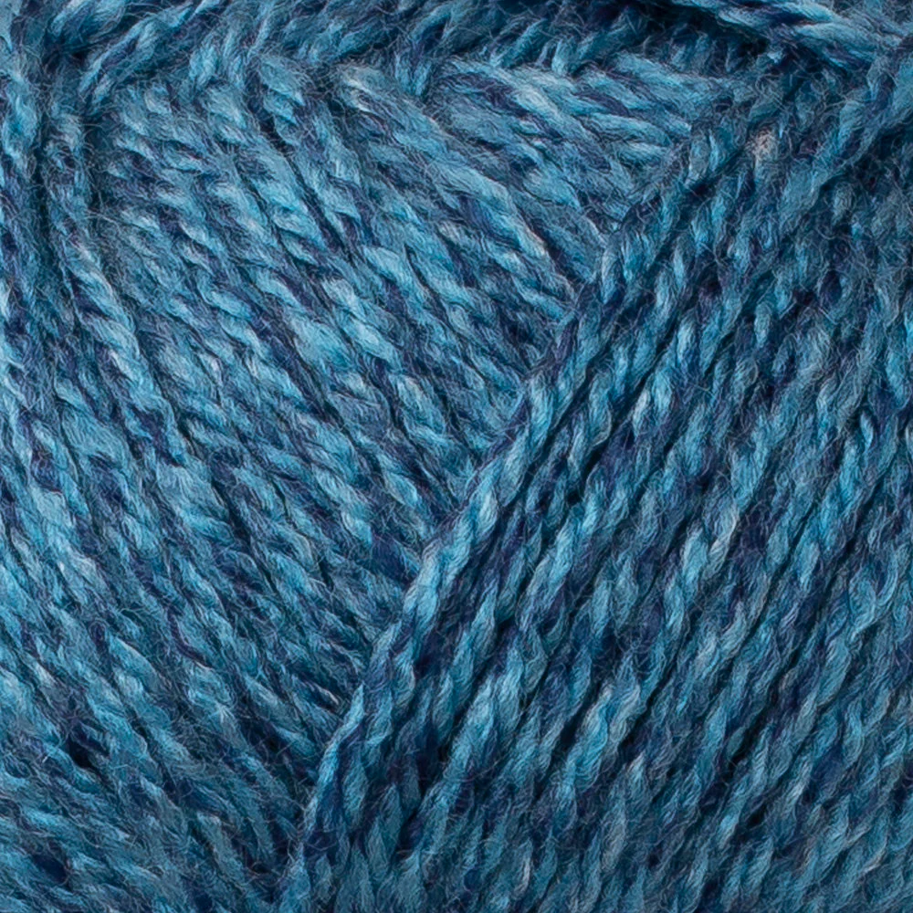 Himalaya Everyday New Tweed Yarn, Blue - 75107 - Image 2