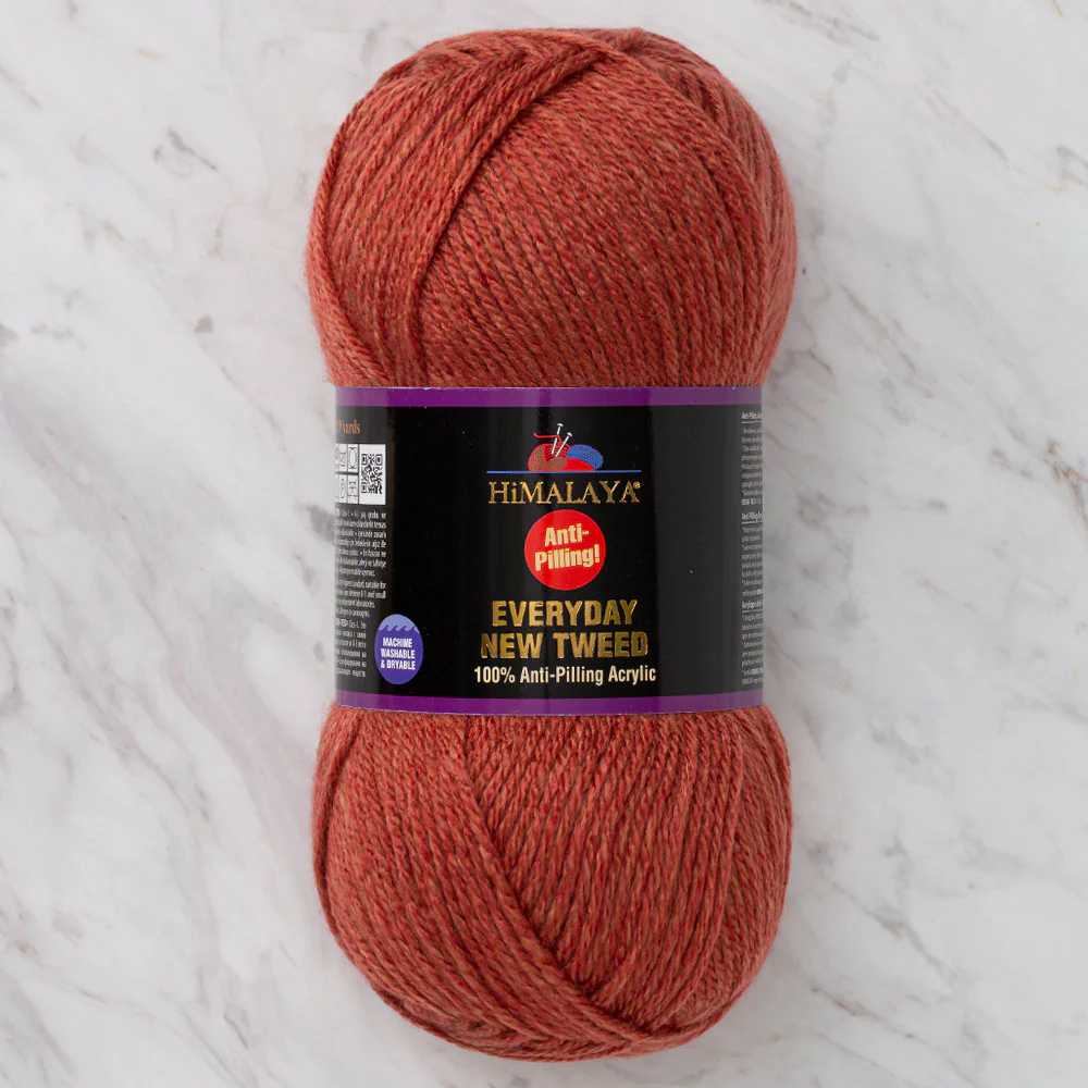 Himalaya Everyday New Tweed Yarn, Brick - 75114