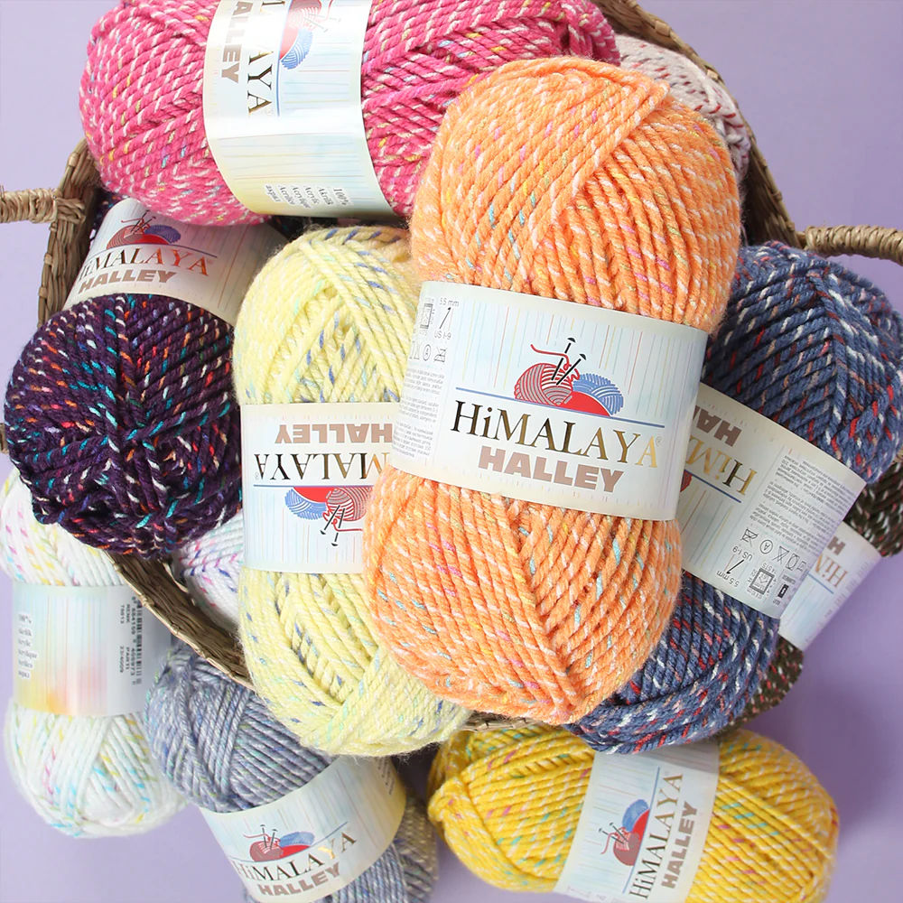 Himalaya Halley Hand Knitting Yarn, Green - 78007 - Image 4
