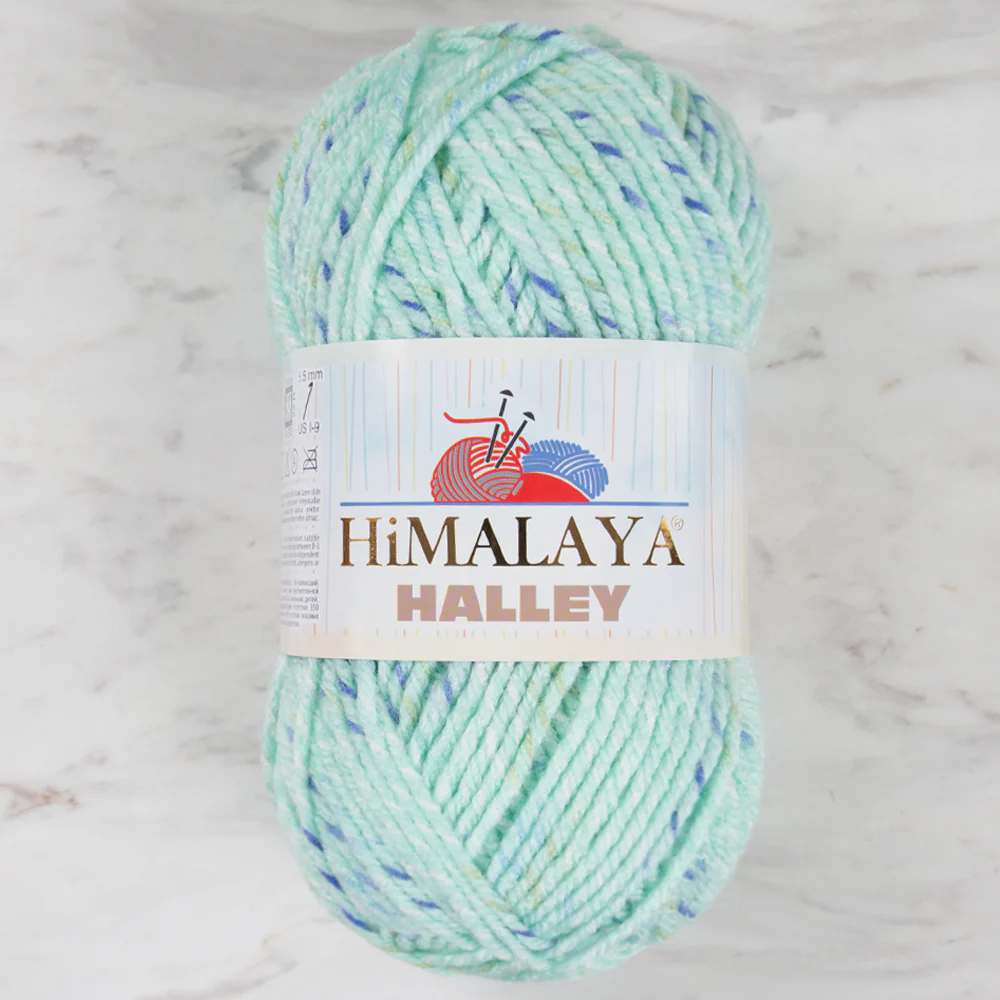 Himalaya Halley Hand Knitting Yarn, Green - 78036