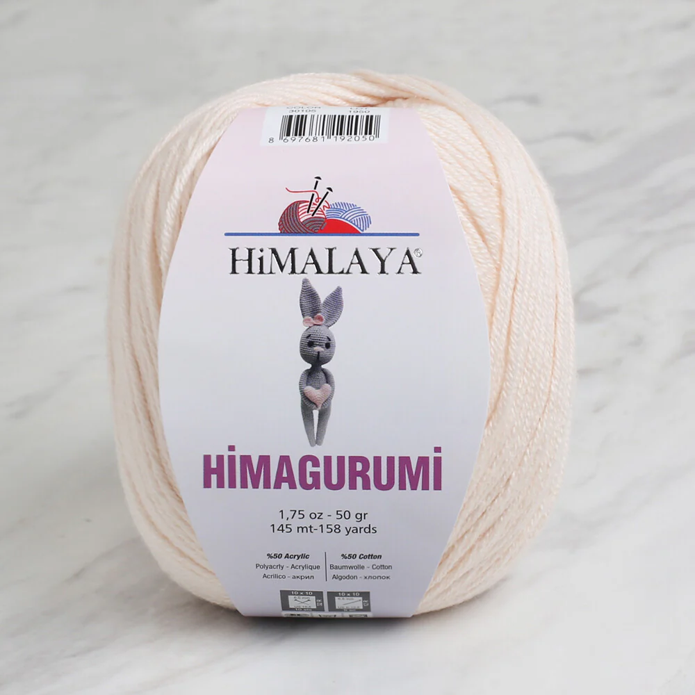 Himalaya Himagurumi 50 Gr Yarn, Cream - 30105