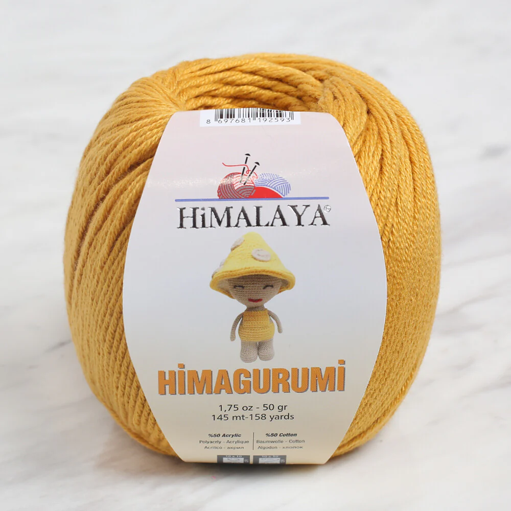 Himalaya Himagurumi 50 Gr Yarn, Mustard - 30159