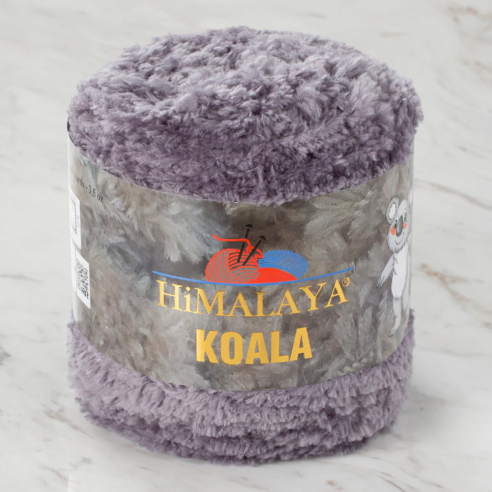 Himalaya Koala Chenille Baby Yarn, Dark Grey - 75707