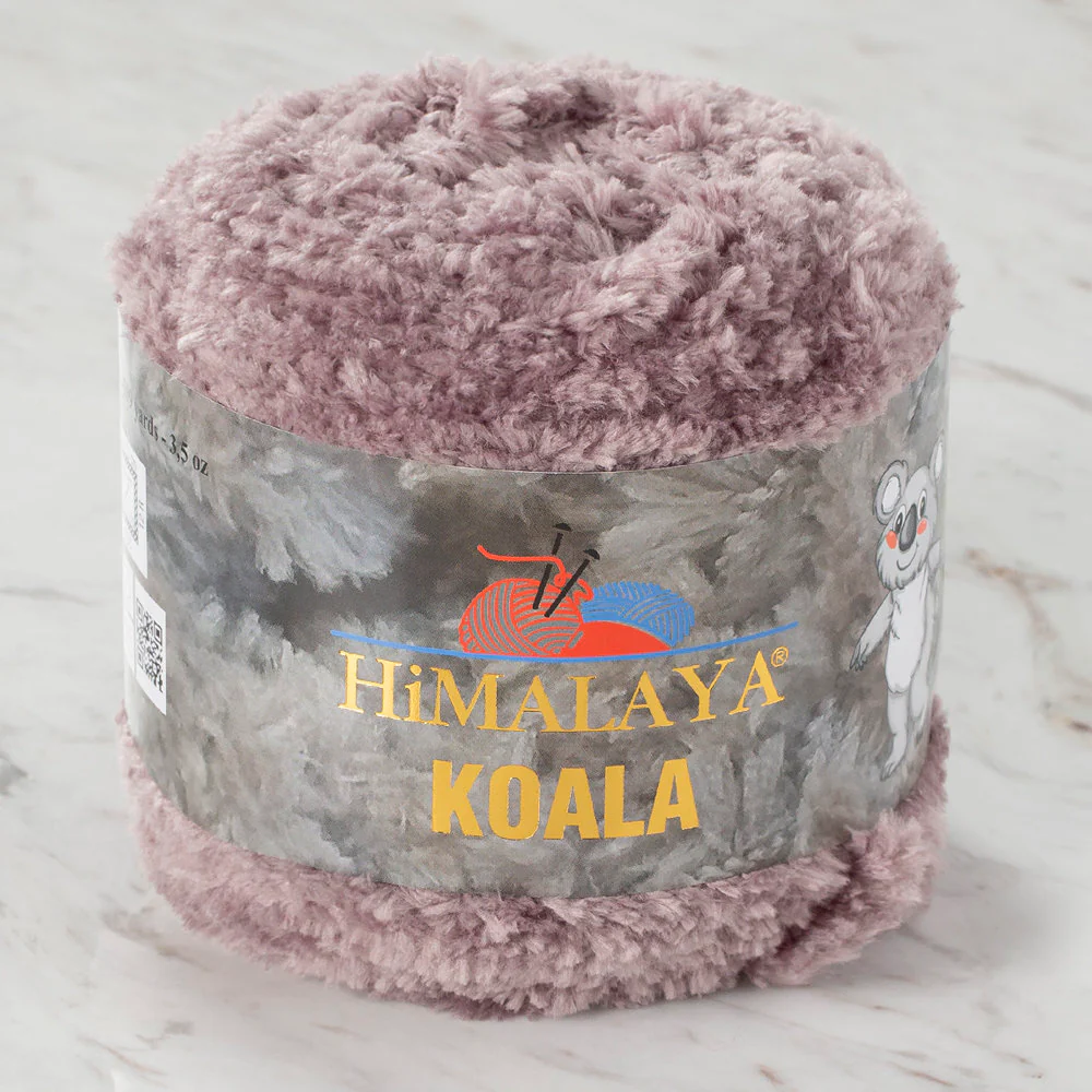 Himalaya Koala Chenille Baby Yarn, Grey - 75708