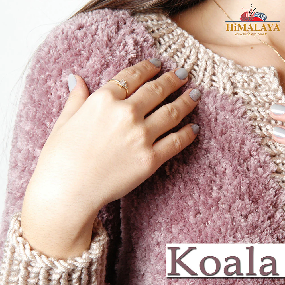 Himalaya Koala Chenille Baby Yarn, Yellow - 75705 - Image 3