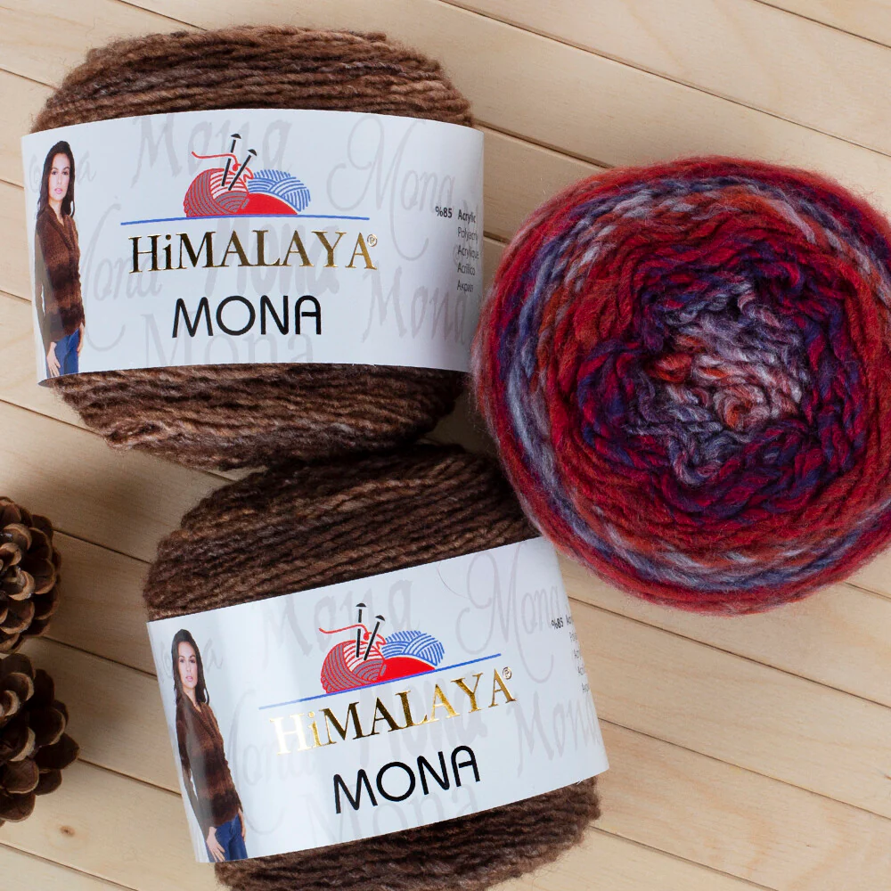 Himalaya Mona Yarn, Variegated - 22108 - Image 3