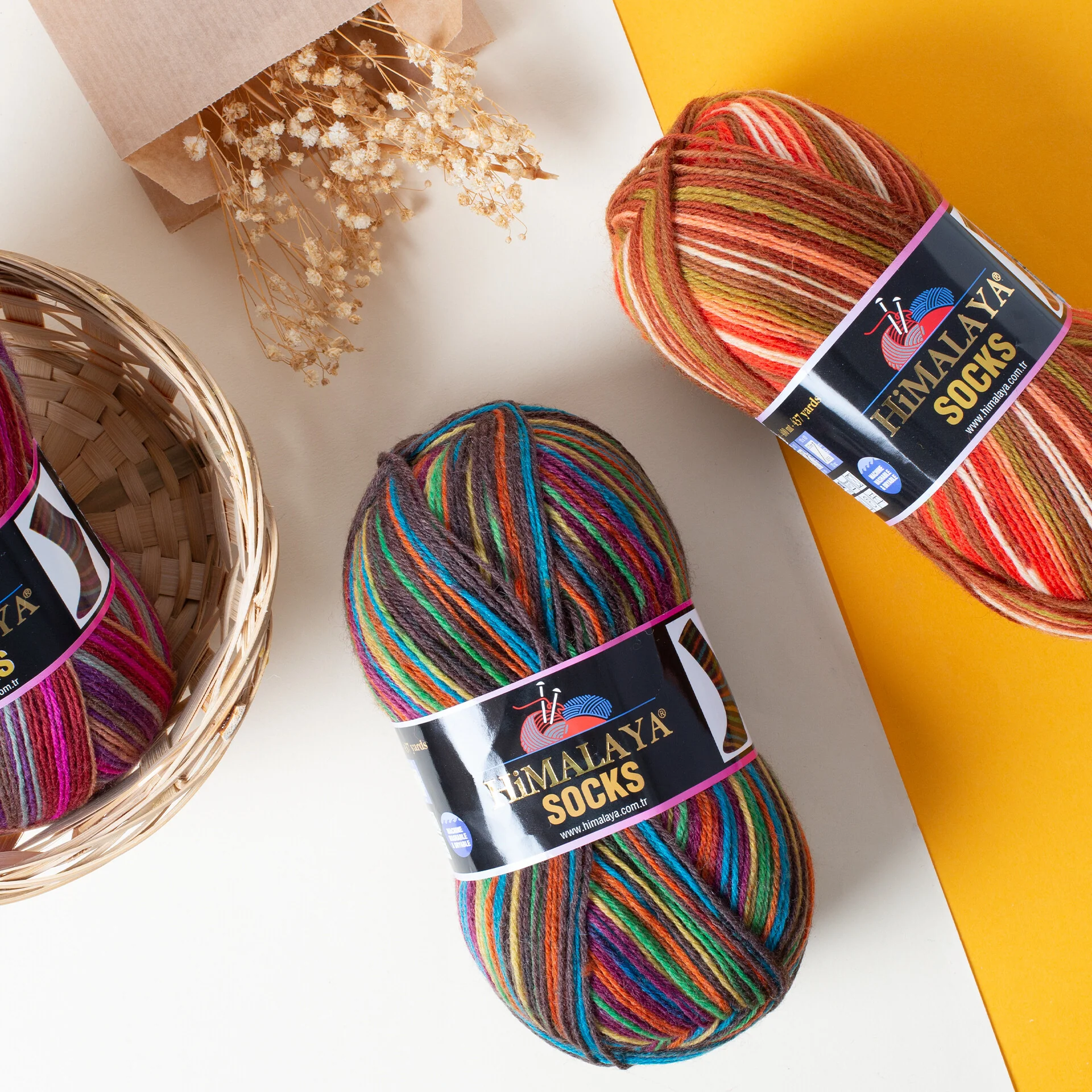 Himalaya Socks Yarn, Variegated  - 160-02 - Image 3
